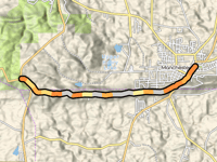 Scenic Heights Road von Manchester