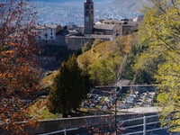 Scessa von Poggiridenti über Via Ferrari
