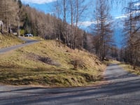 Scessa von Poggiridenti über Via Ferrari