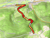 Schederberge von Heinrichsthal über Krähenberg