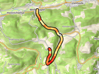 Schederberge von Wehrstapel über Klause