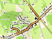 Schellekensberg from Vleugt via Vleugtstraat