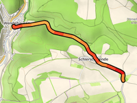 Schierschwender Berg / Gute Hoffnung desde Wendehausen