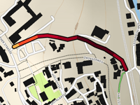 Schiessstättenweg von Nabburg