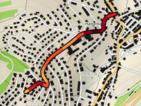 Schillerstrasse über Staudachweg