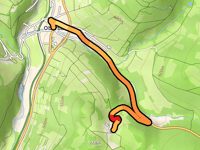 Schindküppel from Oberbach via Bergstrasse