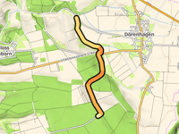 Schlagweg przez Mühlenbergweg