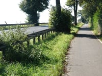 Schleibacher Hof depuis Broicher Bach par Würselener Strasse