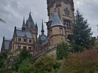 Schloss Drachenburg from Königswinter via Drachenfelsstrasse