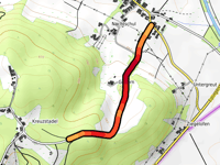 Schlösslweg vanuit Deutsch Minihof