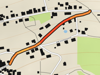 Schlossstrasse von Scherbda