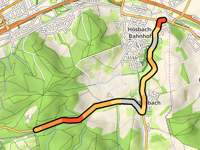 Schmerlenbacher Strasse da Hösbach-Bahnhof