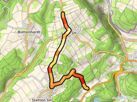 Schmittengasse przez Rotackerstrasse