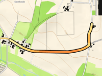 Schnatweg über Diebrocker Strasse