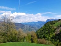 Schneiderwiesen depuis Pineta / Steinmannwald