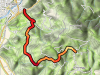 Schöneggstrasse von Schrems bei Frohnleiten