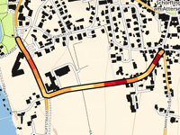 Schörfling da Kammer via Weyregger Strasse