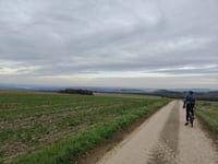 Schulstrasse von Longkamp über Im Treffgen