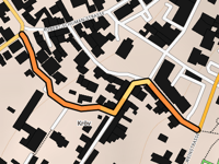 Schulweg desde Kröv por Karolingerstrasse