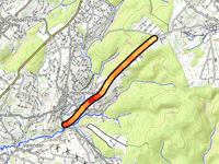 Wendelberg przez Auf dem Hütel