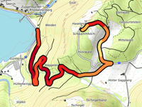 Schwammhöhe z Klöntalersee