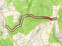 Schwarze Pfütze von Reiterswiesen