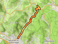 Schwärzenbach desde Neustadt im Schwarzwald
