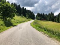Schwarzwassertalstrasse von Riezlern