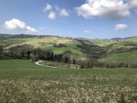 Scotaneto desde Ponte degli Alberi