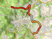 Sedlo Červená studňa von Banská Štiavnica