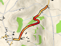 Sedze Maubecq par Route de Villenave