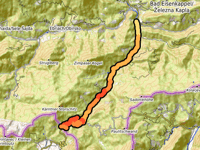 Seebergsattel / Prelaz Jezerski Vrh von Bad Eisenkappel