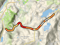 Segar Mountain Road from Kent