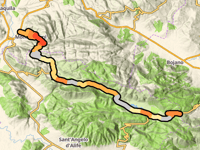 Sella del Perrone via Monteroduni