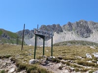Sella di Leonessa / Terminillo von Leonessa