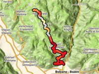 Sella Schermoos / Schermoossattle z Bolzano / Bozen