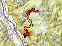 Sella Schermoos / Schermoossattle z Novale di Sopra / Oberkreuth