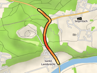 Selpritscher Strasse da Sankt Lambrecht