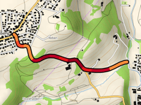 Seltisberg desde Bubendorf por Brühlstrasse