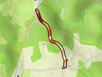 Sentenac via Route de Sentenac