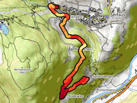 Serfaus z Sankt Georgen