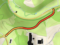 Serkenroder Strasse vanuit Fretterbach