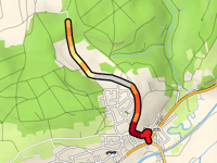 Serlbach / Heidhügel vanuit Reuth