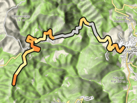Serra de la Codina z Sant Feliu de Codines