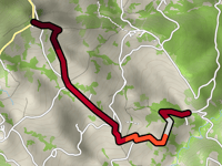 Serra del Cerro Est von San Rocco di Belmonte