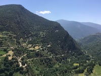 Serrat de la Mare de Déu depuis Sort