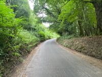 Shalbourne Road from Great Bedwyn