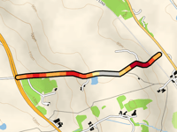 Sharps Lane from Burneside