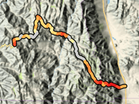 Sherman Pass über Nine Mile Canyon Road