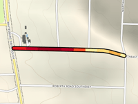 Sherwood Drive von Whitesburg Drive